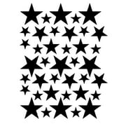 Five-pointed Star Cartoon Children Room Full Of Stars Removable Wall Sticks room decor home decor