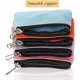 thumbnail image 5 of Mini monedero de lona de 4 piezas, monederos pequeños de lona, monedero pequeño de lona con cremallera, mini portátil, 5 of 5