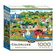 thumbnail image 2 of RoseArt Colorluxe 1000-Piece Rockport Adult Jigsaw Puzzle, 2 of 6