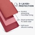 thumbnail image 4 of kwmobile Carcasa Compatible con Google Pixel 7a Funda - Case TPU y Silicona antigolpes - Apto Carga, 4 of 8