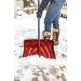 thumbnail image 4 of Suncast 18 in. Snow Shovel and Pusher with Steel Core Handle, Red, 4 of 6