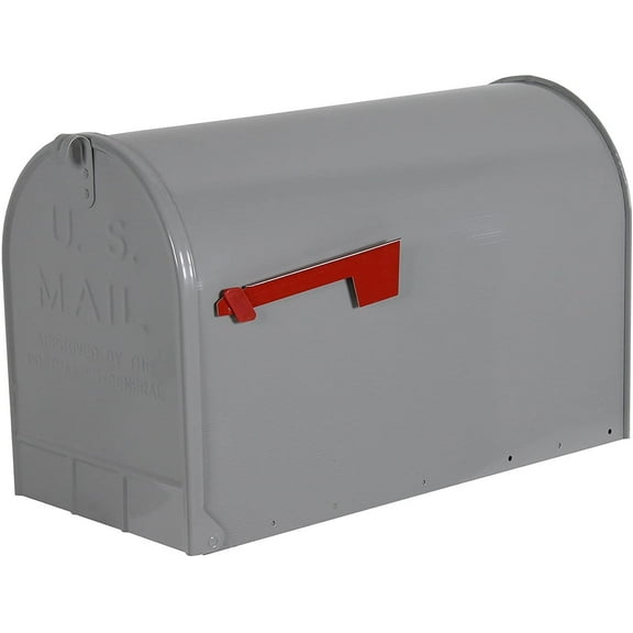 Solar Group Deluxe Rural Mailbox T3 Large - Rust Resistant, Powder Coated, Post Mount