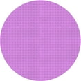 thumbnail image 1 of Ahgly Company Machine Washable Indoor Round Transitional Violet Purple Area Rugs, 3' Round, 1 of 7