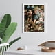 thumbnail image 3 of Imagen de arte de pared de mosaico de taladro redondo completo de doncella gótica de decoración de diamantes de imitación FLhrweasw Nuevo, 3 of 9