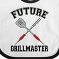 thumbnail image 4 of Inktastic Future Grillmaster Bbq Grilling Boys or Girls Baby Bib, 4 of 4