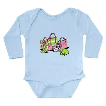 

CafePress - Kiniart Girlie Things Long Sleeve Infant Bodysuit - Long Sleeve Cotton Baby Bodysuit