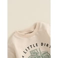 thumbnail image 6 of Nygoyerh Little Boys Fall Outfit 6M 12M 18M 2T 3T 4T Letter Print Playwear Crew Neck Long Sleeve Tops +  Pants Set Toddler Sets Baby Clothing, 6 of 7