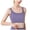 Light Purple, variant on Women's Women's Medium Support Strappy Back Cami Bra (Black, S)