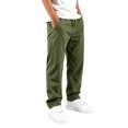 thumbnail image 6 of CONZONE Little Boys School Uniform Pants Straight Leg Flat Front Pants for Boys Drawstring Fall Trousers with Pockets, 6 of 7