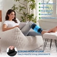 thumbnail image 2 of Rebelduck Knee Ice Pack Wrap, 45-Min Cold Therapy, Reusable Gel for Thighs, Elbows, Calves & Legs, 12"x9.5" Ice Grid Design, 2 of 6
