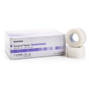 McKesson Medical Tape Plastic 1 Inch X 10 Yard Transparent NonSterile, 16-47210 - CASE OF 144