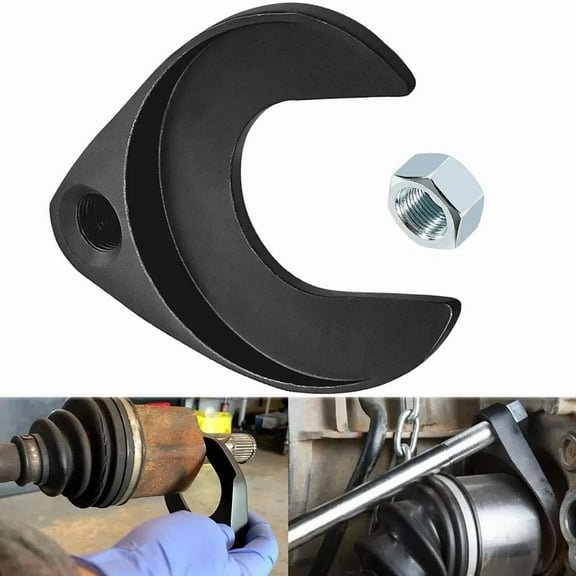 CV Joint Puller Axle Slide Hammer Removal Fork Tool Set 48mm w/ Nut for Ford,