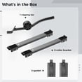 thumbnail image 5 of Washing Machine Base with Brake, 18.3"-28.3" Adjustable Mobile Fridge Stand, Furniture Roller Base with 24 Wheels, Stainless Steel Telescopic Dryer Stand, 5 of 6