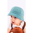 thumbnail image 2 of Modern Circled Pattern Old-Baby Maxi Hat 1-3 Years (Blue), 2 of 2