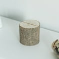 thumbnail image 6 of Natural Wooden Rustic Table Wood Place Card Holder, 6 of 9