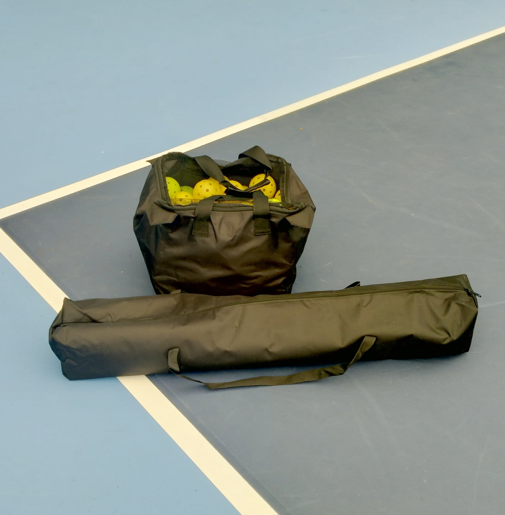 Pickleball bags  with  aluminum alloy bracket  - 180 Ball Capacity with Wheels  Suitable for serve training   tennis balls, pickles, table tennis balls, ocean balls, baseballs, badminton balls, etc