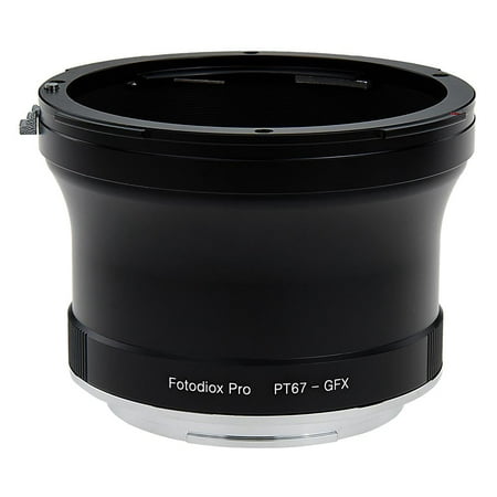 Fotodiox Pro Lens Mount Adapter, Pentax 6x7 (P67, PK67) Mount SLR Lens to Fujifilm G-Mount GFX Mirrorless Digital Camera Systems (such as GFX 50S and