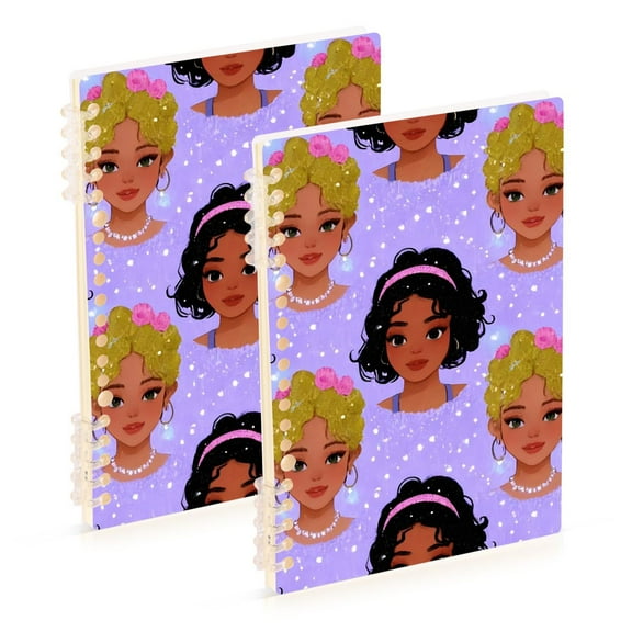 joogoo Spiral Journal Notebook American-2 College Ruled Notebooks 8.3" x 5.7" 2 PCs