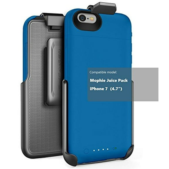 Belt Clip Holster for Mophie Juice Pack Battery Case - iPhone 7 (4.7") by Encased (case sold separately)