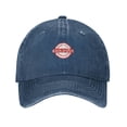 thumbnail image 1 of ZICANCN Adjustable Baseball Cap Women, Exclusive Character Pattern Hats for Men Adult Washed Cotton Denim Baseball Caps Fashion, Navy Blue, 1 of 8