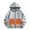 A01-Gray, variant on Jinhomg Heated Hoodie for Boys Girls Full-Zip Sweatshirts Jackets Hooded USB Electric Heating Coat with 5 Heating Zones (Battery Not Included)