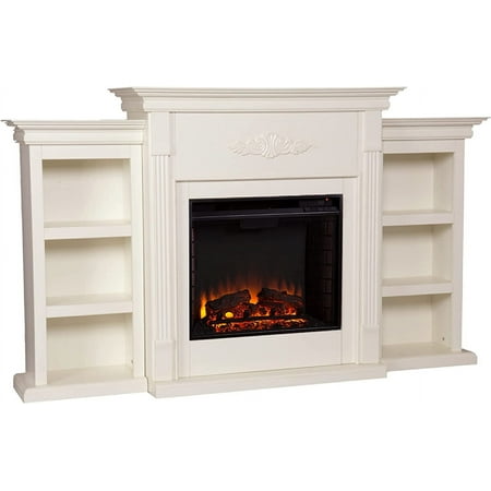 

SEI Furniture Tennyson Fireplace Ivory