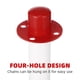 thumbnail image 4 of Warning Column Barricade Cone for Anti-Collision Red Plastic Material, 4 of 5