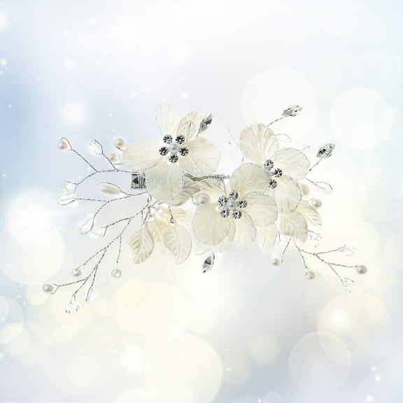 MLINS Crystal Hair Pinch Decorative Clips Handmade Accessories