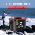 thumbnail image 4 of Cubo para cebo de peces EVA, cubierta superior de red transpirable, cubo plegable para protección de peces, 4 of 8