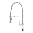 thumbnail image 1 of Llave de cocina monomando fregadero cromo acero inoxidable Odessa, 1 of 2