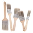 thumbnail image 1 of Mobutofu 5Pcs Cabinet Painting Tools Assorted Color Wood for Outdoor Use Professionals, 1 of 7