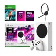 thumbnail image 1 of Microsoft Xbox Series S Fortnite & Rocket League Midnight Drive Pack Bundle with Battlefield: 2042 Full Game and Mytrix Chat Headset Microsoft Xbox Series S, 1 of 2