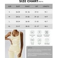 thumbnail image 2 of Jumpsuit for Women Workout Seamless Jumpsuits Yoga Ribbed One Piece Tank Tops Rompers Sleeveless Exercise Jumpsuits, 2 of 6