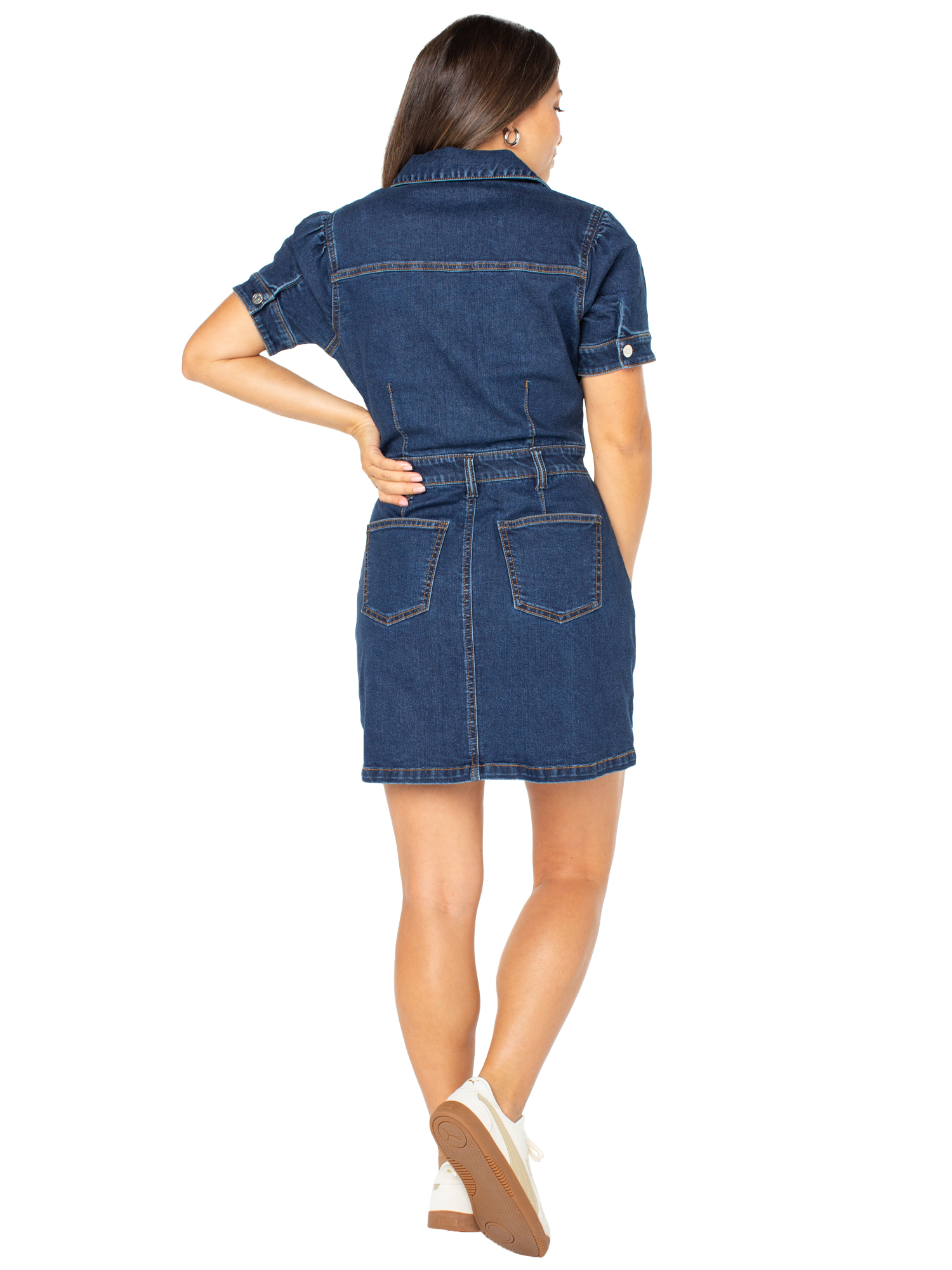 Celebrity Pink Juniors Button up Dress, Women's and Women's Plus