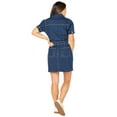 thumbnail image 4 of Celebrity Pink Juniors Button up Dress, Women's and Women's Plus, 4 of 5
