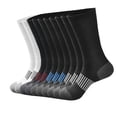 thumbnail image 2 of Xihbxyly 5pc Wicking Breathable Cotton Ankle Socks for Men Men's Casual Solid Color Sweat-Absorbing Breathable and Outdoor Socks for Sports, 2 of 3