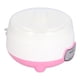 thumbnail image 5 of Mini yogurtera de 15W y 1L con calefacción de 360°, máquina automática para hacer yogur para el hogar, enchufe europeo de 220V, color rosa, 5 of 5