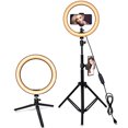 thumbnail image 1 of Soporte de trípode ajustable 12 pulgadas LED Selfie Ring Luz de relleno Foto Lámpara de video Tmvgtek Para Estrenar, 1 of 9