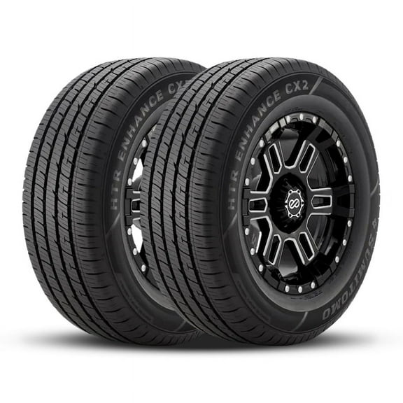 2 Sumitomo HTR Enhance CX2 285/45R22 114H M S All Season Tires 65K MILE Warranty ENC07 / 285/45/22 / 2854522