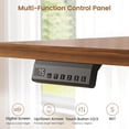 thumbnail image 5 of 55" Electric Standing Desk with 6 Drawers, Height Adjustable Computer Desk for Home Office, 5 of 7