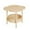 Brown, variant on Aihimol Modern End Table Side Table Modern Double Layer Table with Storage Small Decorative Side Table Easy to Assemble for Small Spaces Bedroom Office Living Room.