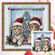 thumbnail image 1 of Hilo Algodón Ecológico Bordado Punto Cruz Tigre Navidad Contado 18 Quilates 30x30cm, 1 of 9
