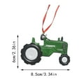 thumbnail image 3 of Product Classification Hangs Pendant for Christmas Garden Tree Tractor Resin Craft Pendant, 3 of 6