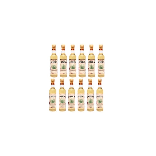 Pack de 12 Tequila El Tequileño Reposado 250 ml