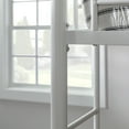 thumbnail image 6 of Walker Edison Full Size Premium Metal Loft Bed - White, 6 of 10