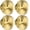 Gold, variant on 2026 Upgraded Drill-Free Suction Cup Hooks, Stainless Steel Suction Cup Hooks for Shower, Mirror, Wall, Bathroom, Glass, Hanging Towels - 4 Pack, Bright Silver