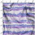 thumbnail image 2 of Soimoi Tie & Dye Printed,Cuddle Minky Fabric, Sewing Fabric by The Yard 56 Inch Wide,Decorative Plush Soft Fabric, Baby Garments, Toys and Blankets, Purple & White, 2 of 6