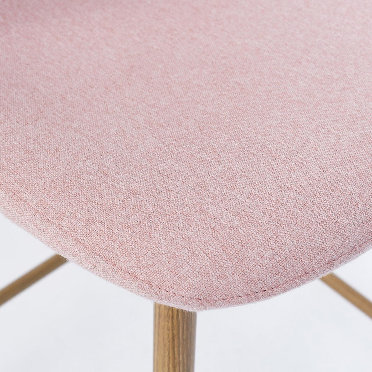 Kepooman 36" Modern Design Bar Stools Set of 2, Ergonomic Linen Armless Counter Height Barstool for Bar Counter, Home and Kitchen Island, Pink Kepooman 36" Modern Design Bar Stools Set of 2, Ergonomic Linen Armless Counter Height Barstool for Bar Counter, Home and Kitchen Island, Pink