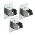thumbnail image 4 of WHAMVOX 3 Pcs Adjustable Shower Head Shower Holder Plating Holder Rack 9.5X7 Cm Silver, 4 of 8