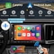 thumbnail image 2 of Estéreo de coche Leadfan de 7 pulgadas, doble DIN, con Apple CarPlay, 2 of 7